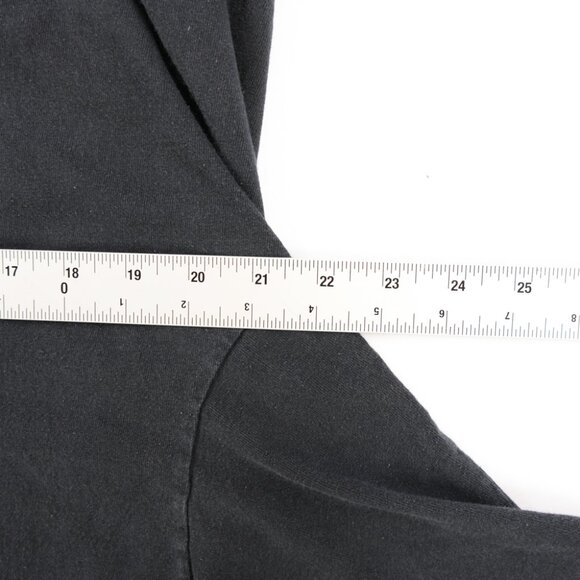 VTG single stitch black T-shirt American Indian Chief Full Color Portrait Sz. XL - Picture 8 of 9